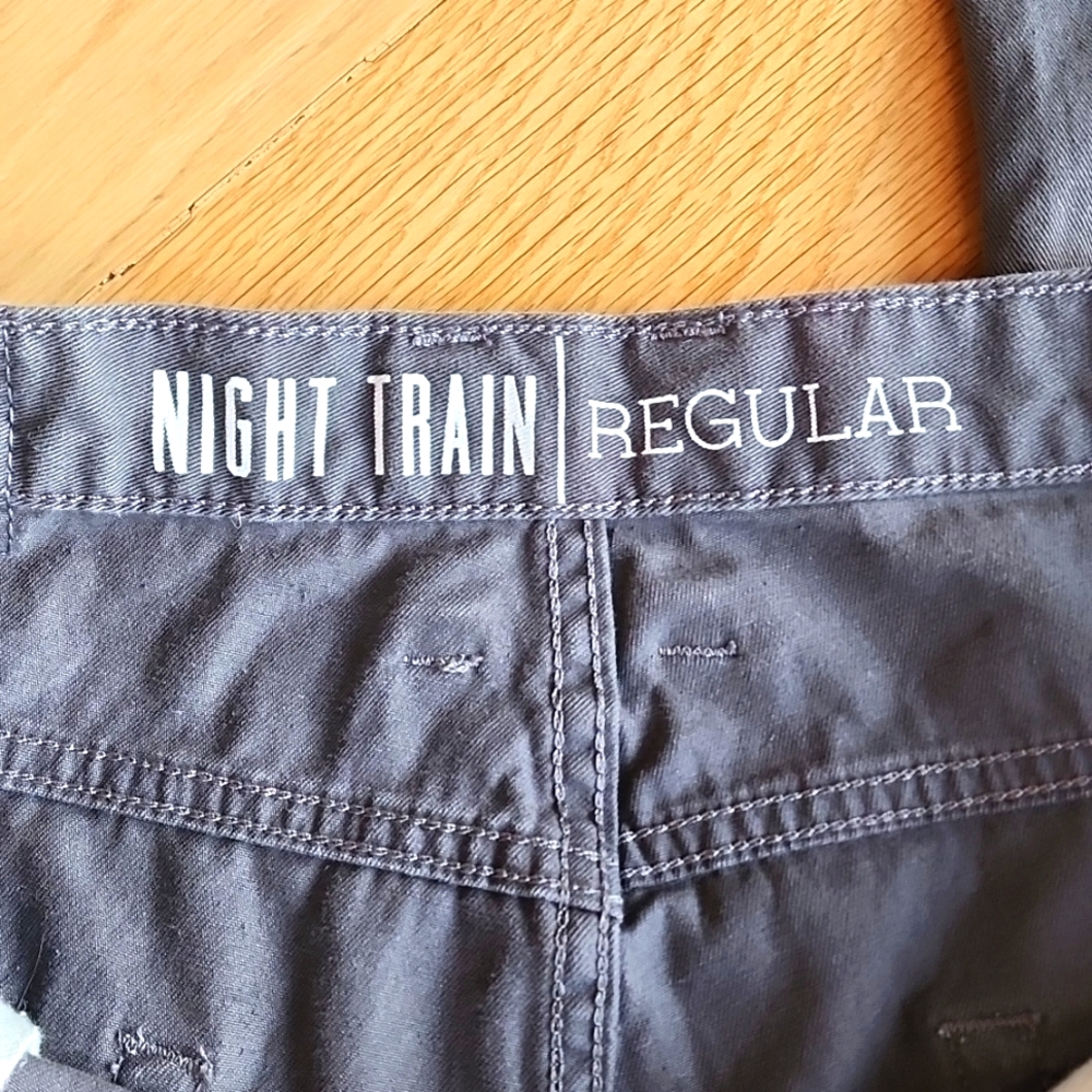Freeworld Night Train Regular Cut Grayish Blue Denim 36W/33L - Picture 3 of 9